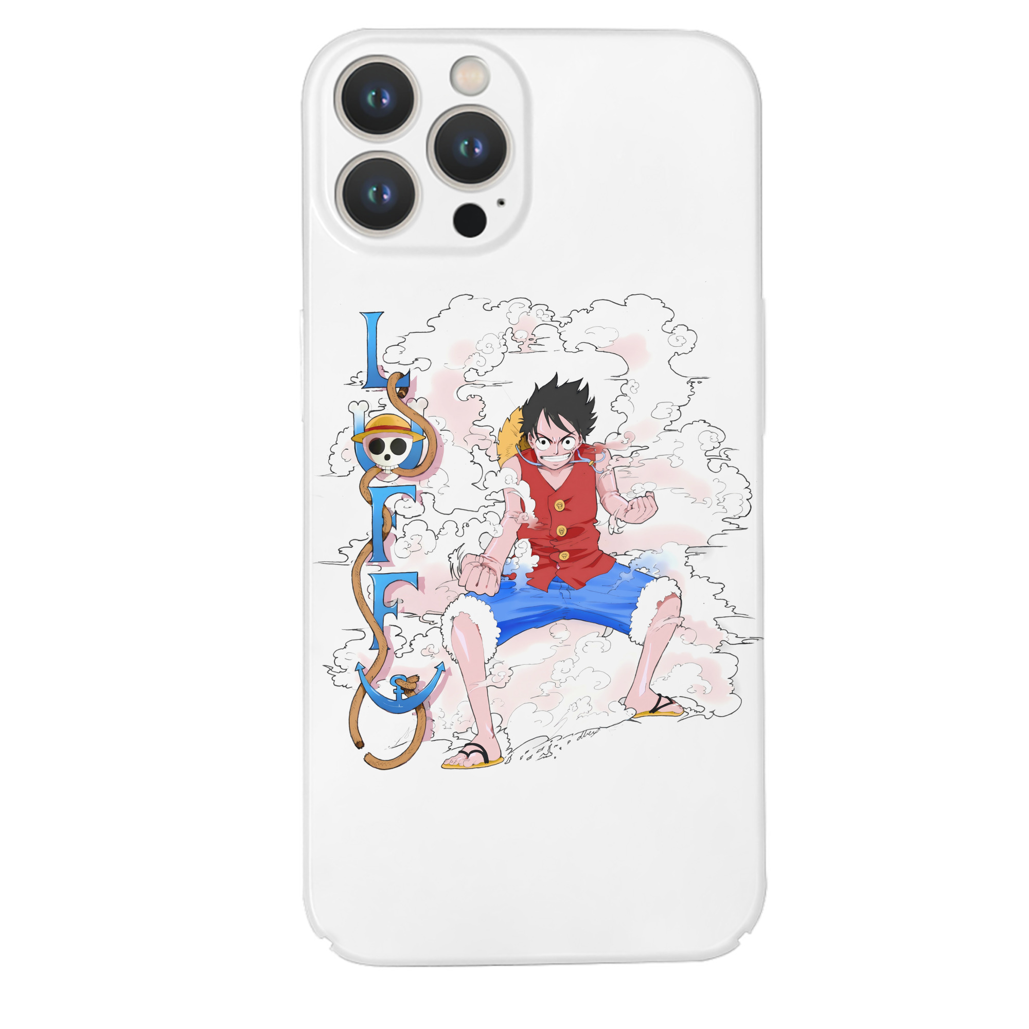 （画像用） ワンピース モンキー・D・ルフィ ONE PIECE Monkey D. Luffy 【iPhone 14シリーズ対応】ハードケース